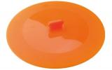 univerzální silikonové víko Ventosa 25 cm orange