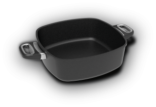 Titanový pekáč K288 28 x 28 x 9 cm / 6.5 l excelent + poklice zdarma