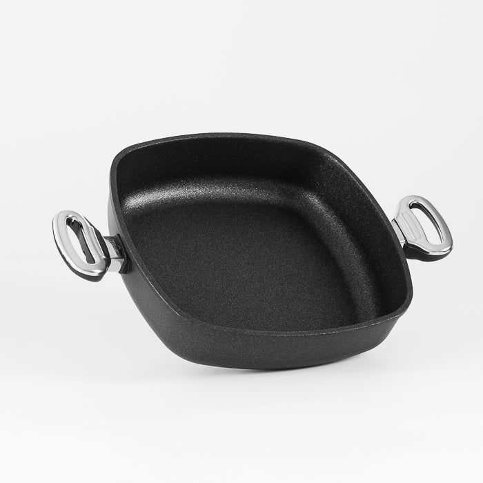 Hranatý titanový kastrol 20x20x7 cm s pokl. 2 l BAF Gigant